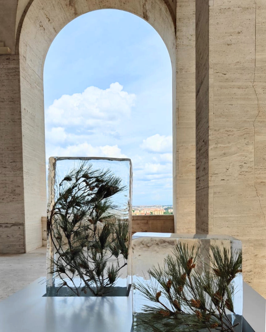 Blocchi ghiaccio Fendi