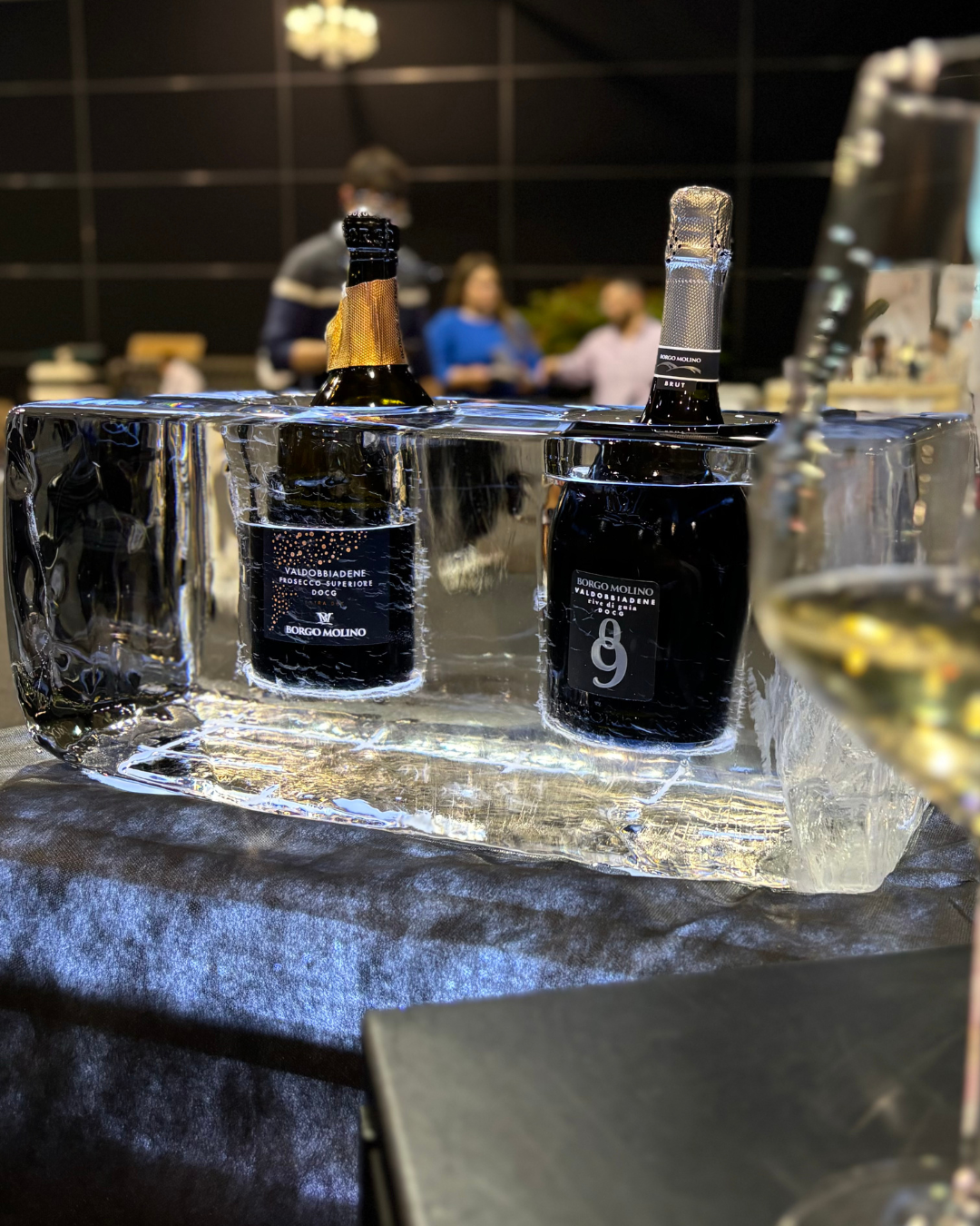 Glacette di ghiaccio per ristorazione e enoteca