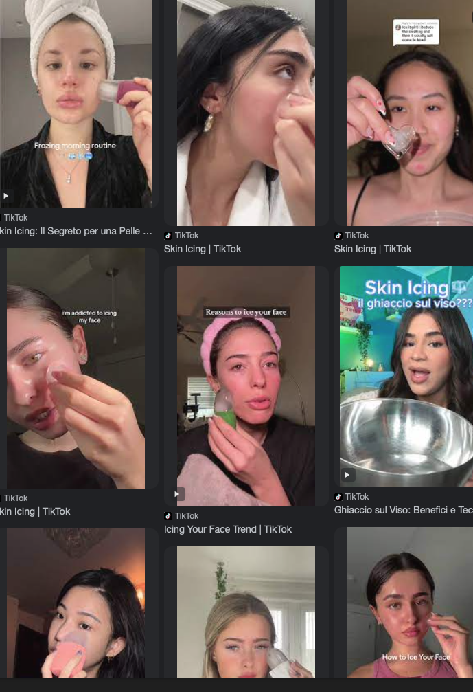 Skin icing virale Fredd