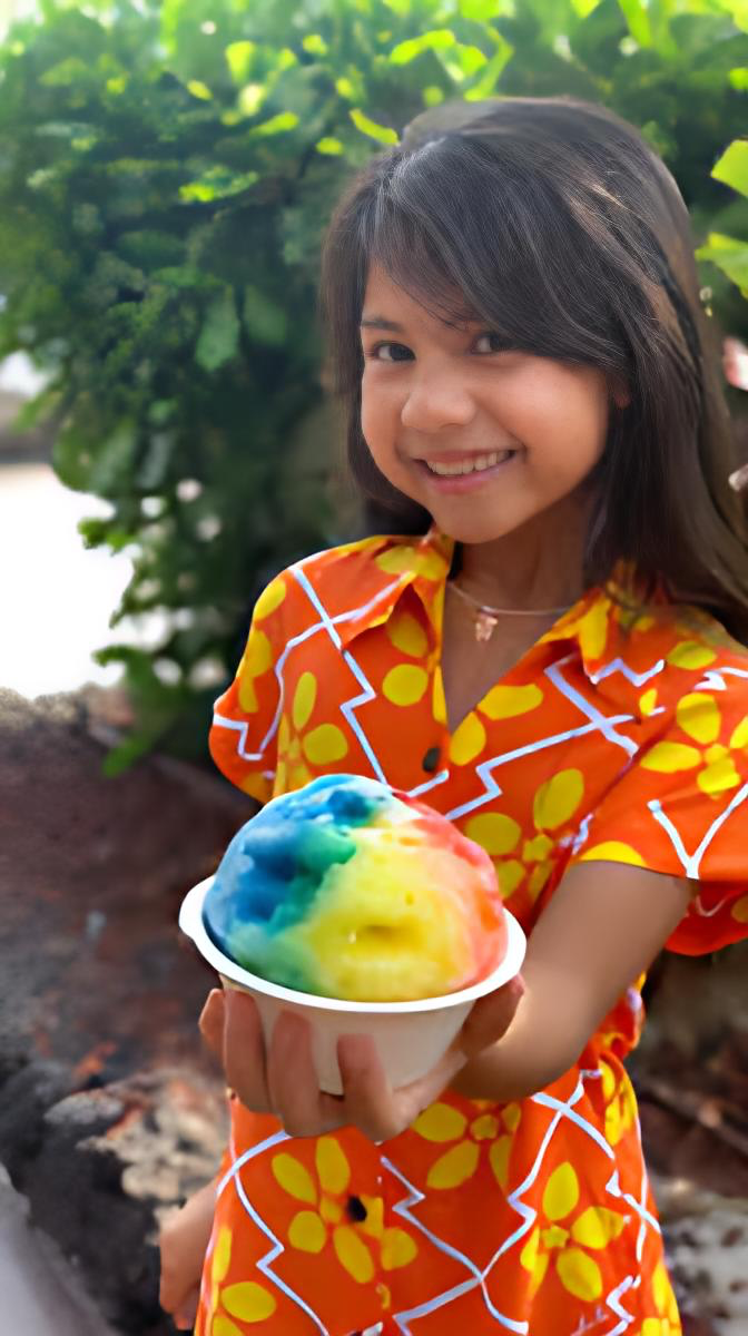Lilo e Stitch shaved ice