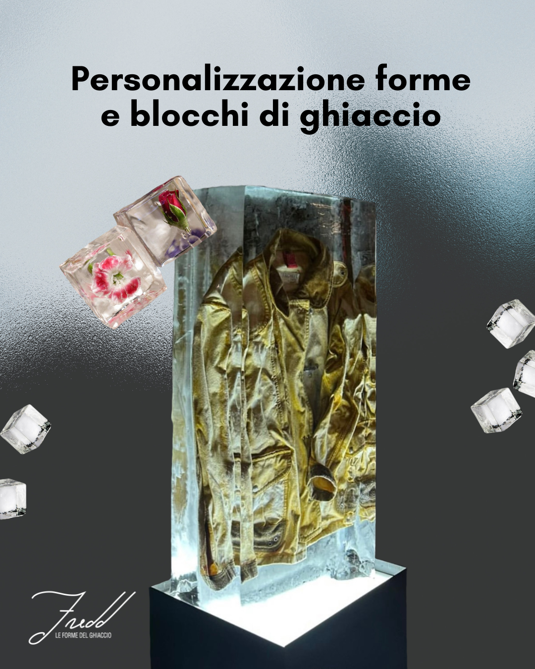 Ghiaccio fredd personalizzazioni